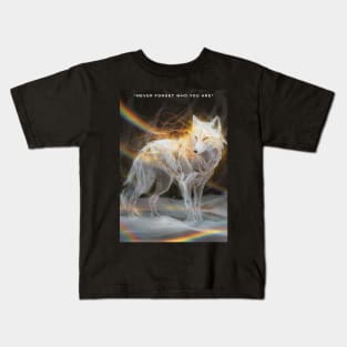 Wolf “Never forget who you are” Kids T-Shirt